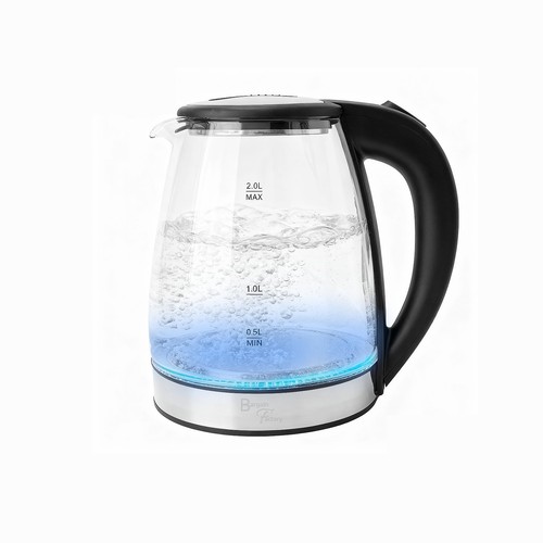 Electric glass kettle 1800w - 2l,