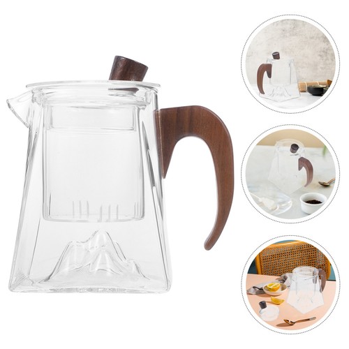 Stovetop glass teapot with - stovetop,