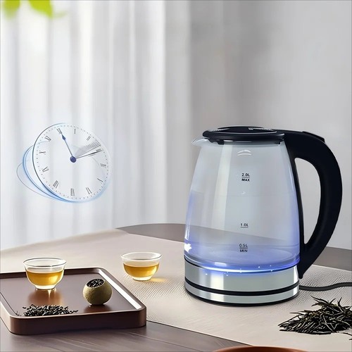 Glass electric kettle - glass, fast