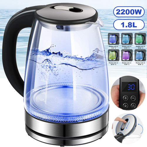 Glass electric kettle led - glass,