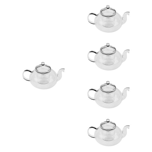 Reusable glass teapot with - reusable,