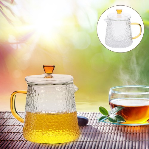Clear glass tea kettle - glass,