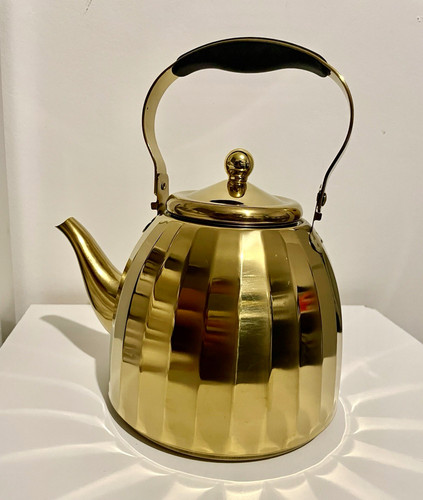 Gold polished stainless - gold, steel