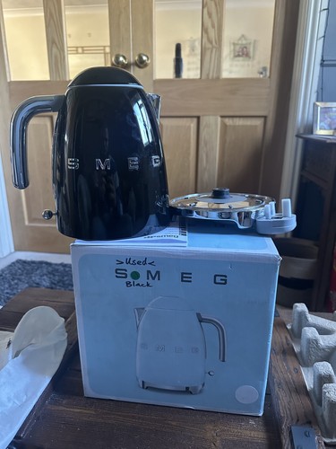 Smeg kettle black - kettle, 50s