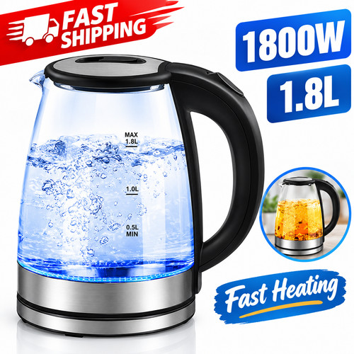 Glass electric kettle 8l - glass,