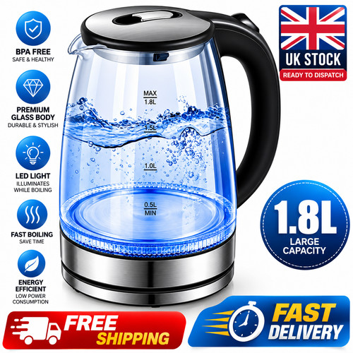 Electric kettle fast glass - electric,