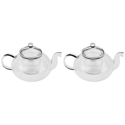 Transparent glass tea - tea, kettle