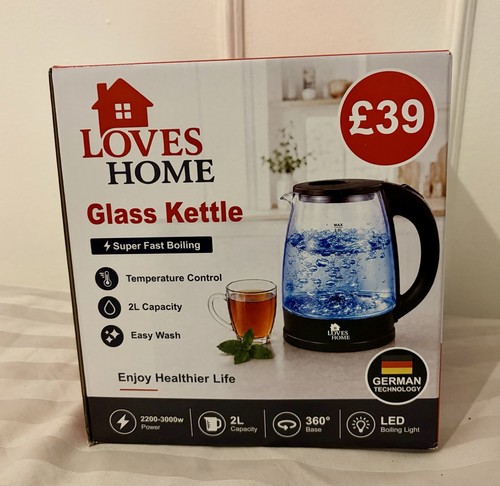 Loves home glass electric - 2l,