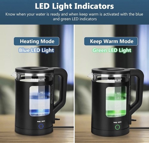 Gaberlee electric kettle 7l - electric, 1.7l