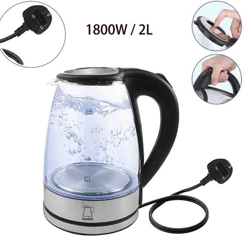 1800w glass electric kettle - glass,