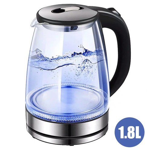 Electric kettle glass - 1.8l,