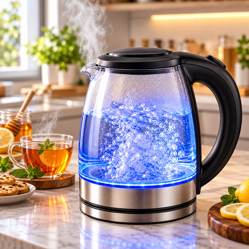 Electric glass kettle - kettle, fast