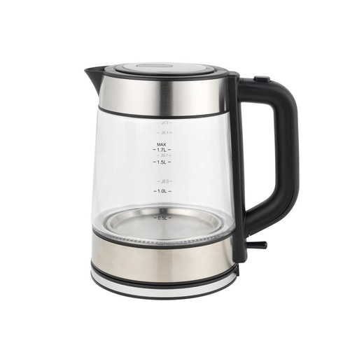 Progress glass kettle led - glass, 1.7l