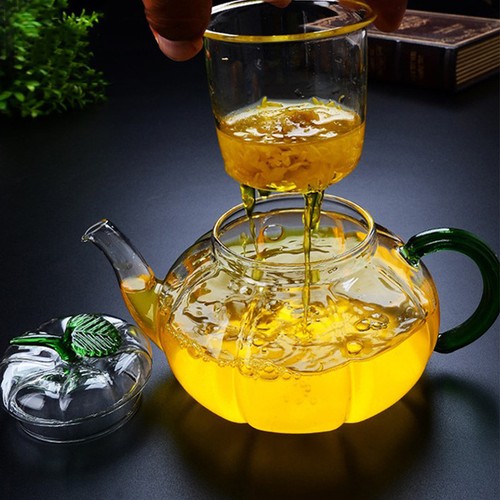 Clear glass tea - tea, kettle